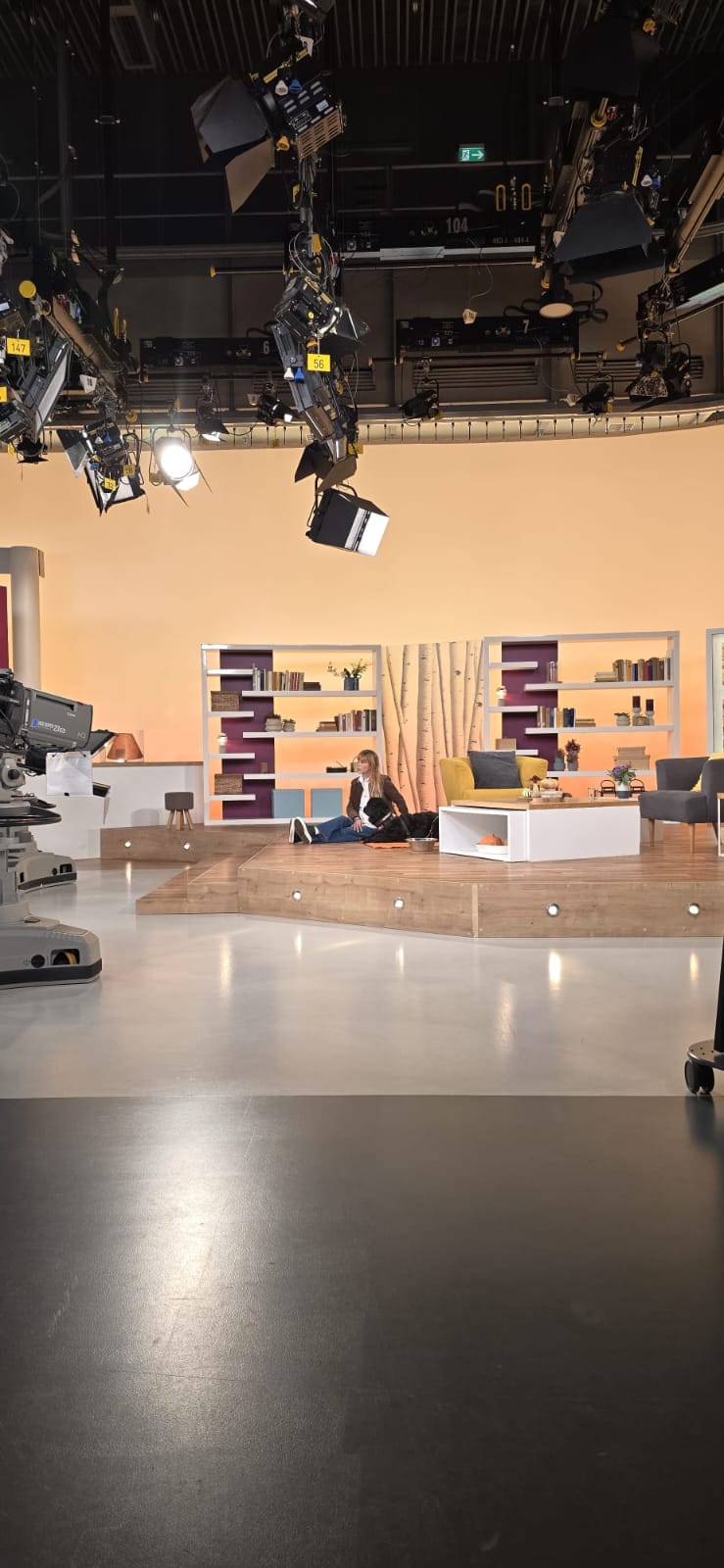 Fernsehstudio von Hallo Hessen im hr