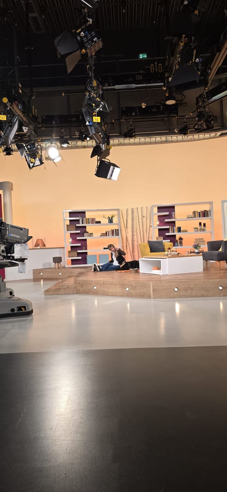 Fernsehstudio von Hallo Hessen im hr